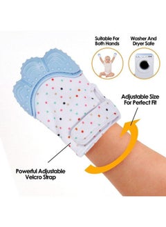 Generic Baby Teething Mitten Pain Relief & Scratch Prevention Toy  - Image 3