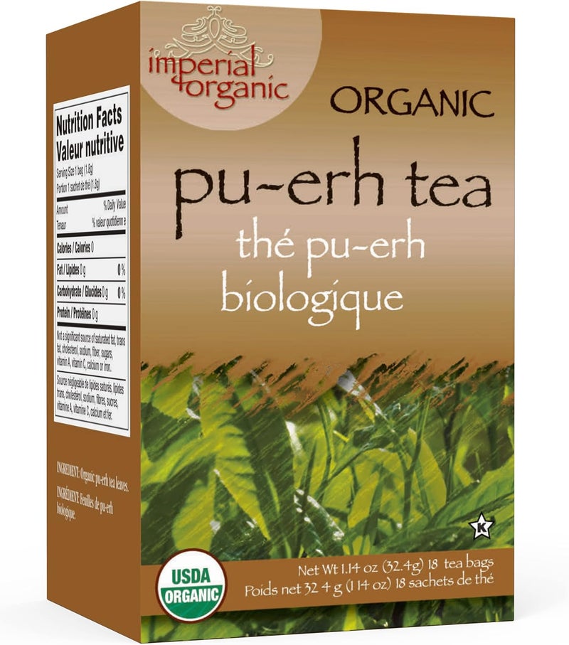 Uncle Lee's Tea Uncle Lee's Organic Pu-Erh Tea - 18 Tea Bags - Image 1