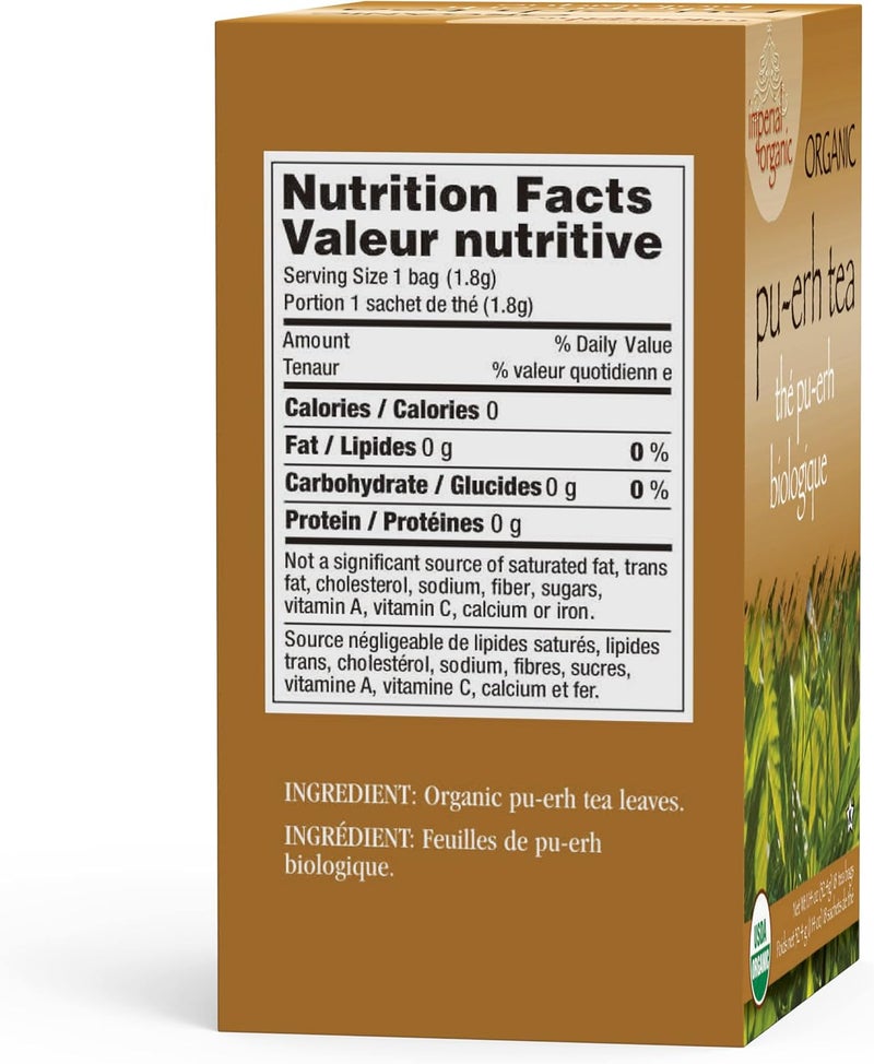 Uncle Lee's Tea Uncle Lee's Organic Pu-Erh Tea - 18 Tea Bags - Image 2