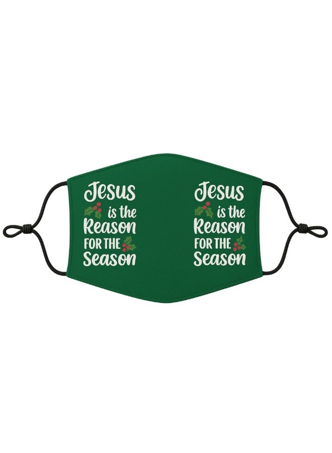 PRINTSHOP4ME Christmas Adult Face Protection Novelty Mask,Washable And Adjustable For Men Women And Youth - Image 1