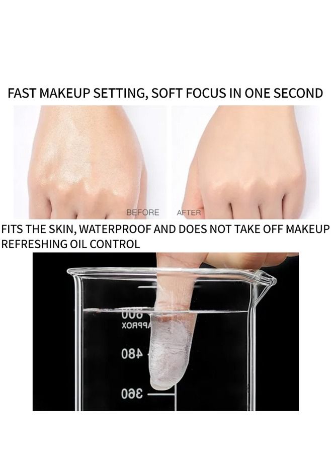 Julystar Loose Powder Oil Control, Loose Powder Setting Loose Powder for All Skin Tones 01 - Image 5