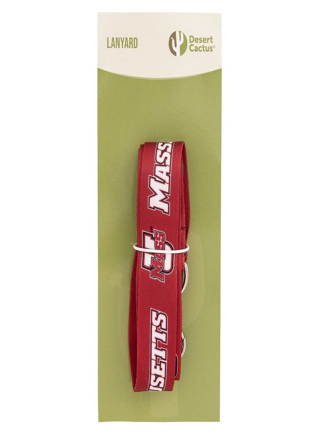 Desert Cactus University of Massachusetts Lanyard UMass Keychain Car Keys College ID Badge Holder Detachable Breakaway Snap Buckle (Lanyard 1) - Image 5