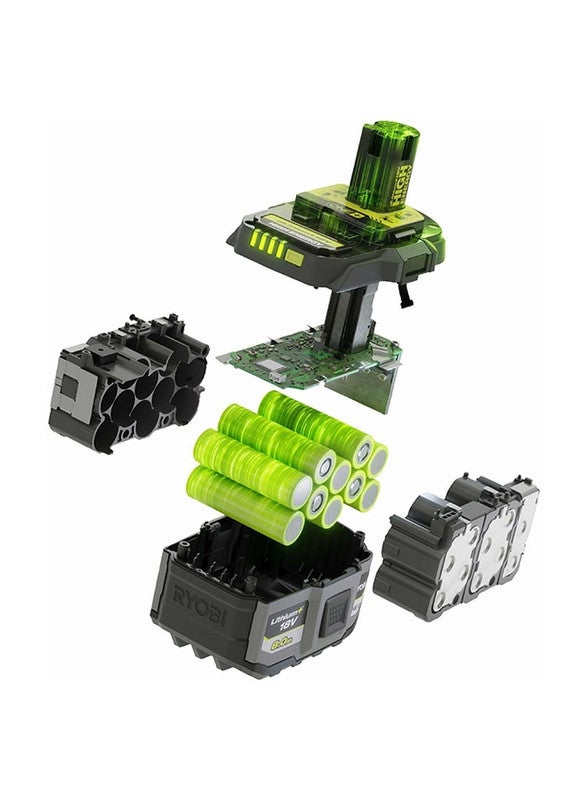 Ryobi Lithium-Ion Battery 18 Volt, 8.0 Amp, High Energy, One+ - Image 4