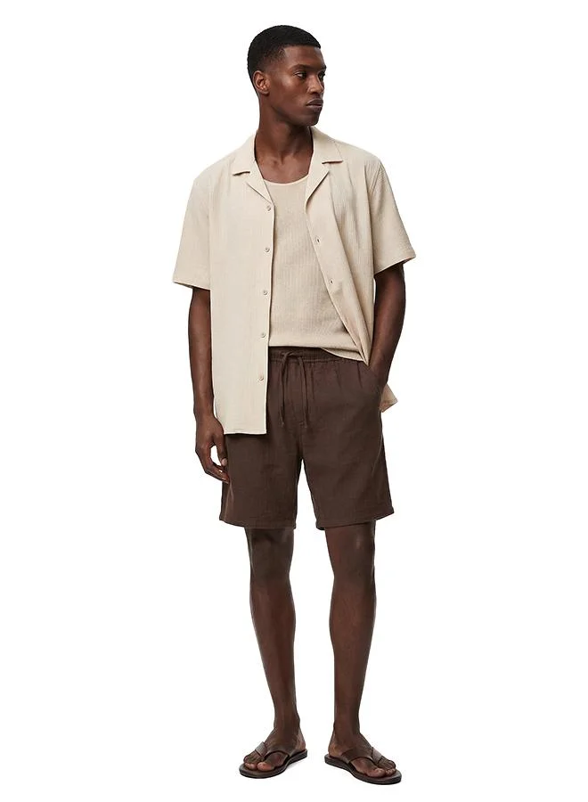 Koton Drawstring Muslin Shorts
