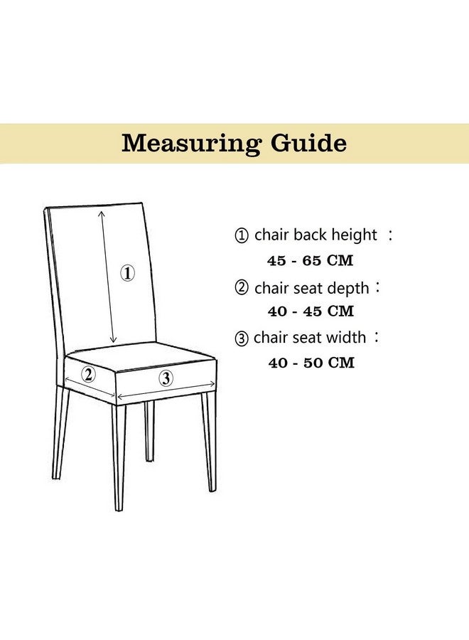 Styleys أغطية كراسي طعام مطبوعة قابلة للتمدد من ستايلز قابلة للغسل، غلاف مقعد كرسي مرن، غلاف للمنزل، المطبخ، الحفلات، المطاعم (SLMC123 أسود/ذهبي ملكي، 1) ، بوليستر؛ مزيج بوليستر - Image 4