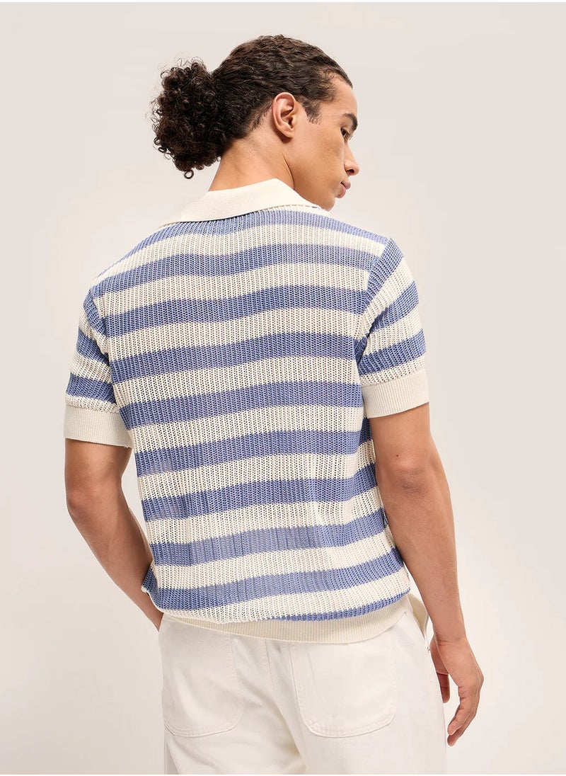 THE BEAR HOUSE Men’s Polo T-Shirt – Soft, Breathable Cotton, Classic Fit for All-Day Comfort, Stylish Casual Shirt for Summer, Everyday Wear & Outdoor Activities  - Image 2