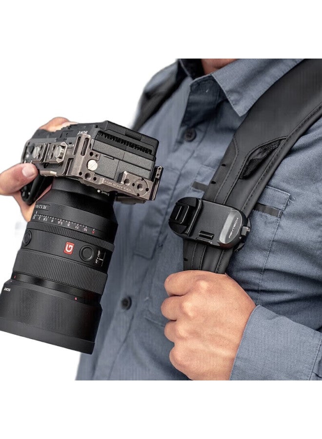 Pgytech Camera Quick-Release Strap For Dslr And Mirrorless Cameras, Waist Strap, Quick-Release Gun Hand, Action/Gopro/Insta Sports Camera Strap, Shoulder Strap, Shoulder Mount - Image 1