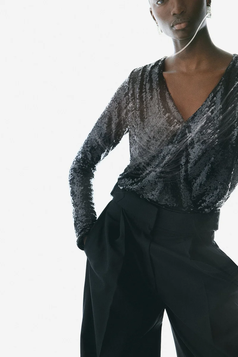 H&M Sequined Body