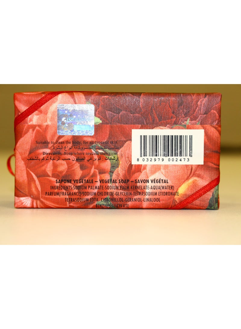Alchimia Vegetal Soap Rose 200G | Indulge in a touch of elegance |Soft Floral Fragrance | Maintain skin softness and freshness - Image 2