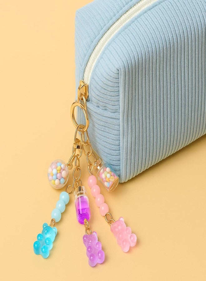 Flavizo 2 Pcs Bear Key Chain for Girls, Cute Keychains Aesthetic Set, Cartoon KeyChain for Bag, Stylish Key Chains for Women, Durable Key Chain for Home and Travel - Image 4