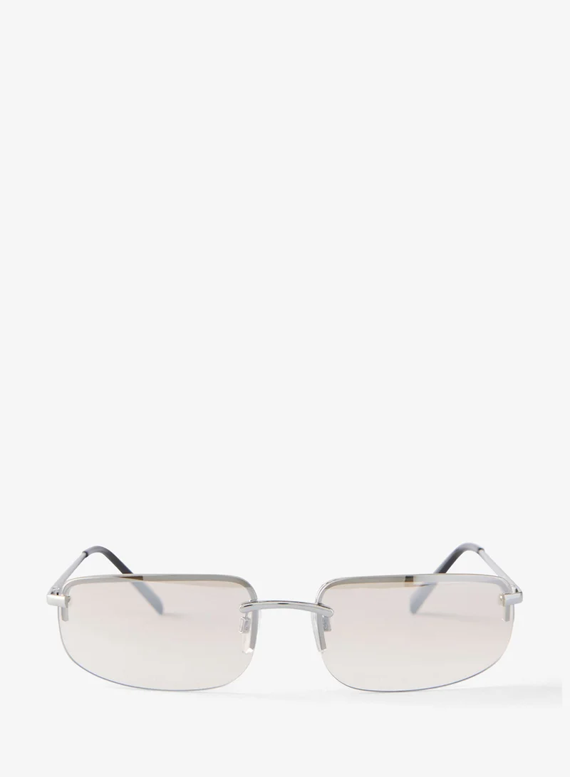 Rubi Reece Rimless Metal Sunglasses