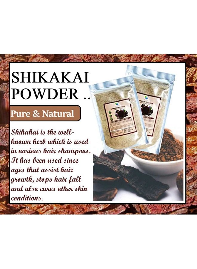QYKKARE Premium Shikakai Powder For Hair Growth Pack Of 2 (200 Gms) - Image 4