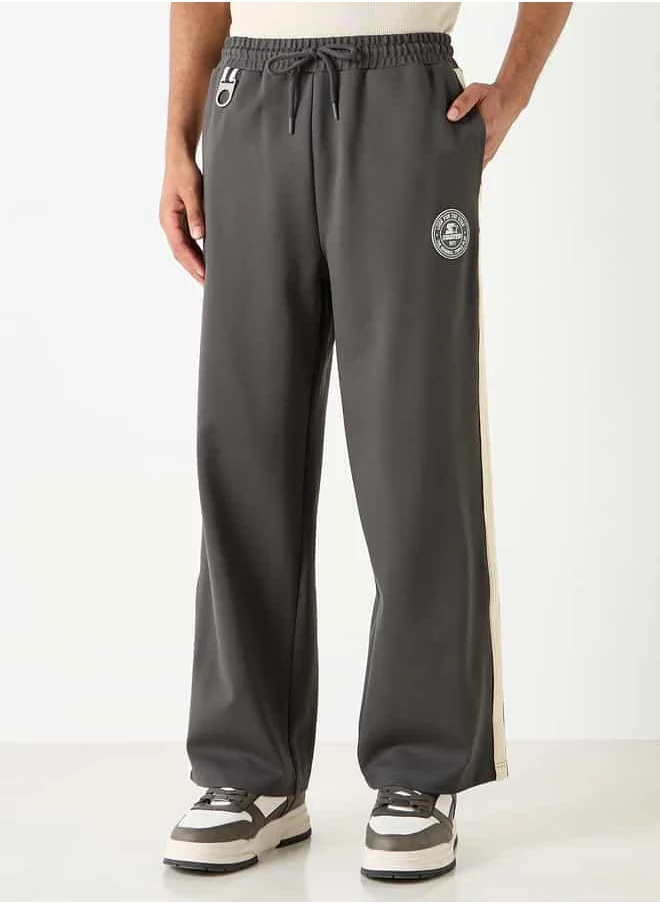 STARTER Starter Stripe Detail Track Pants with Drawstring Closure