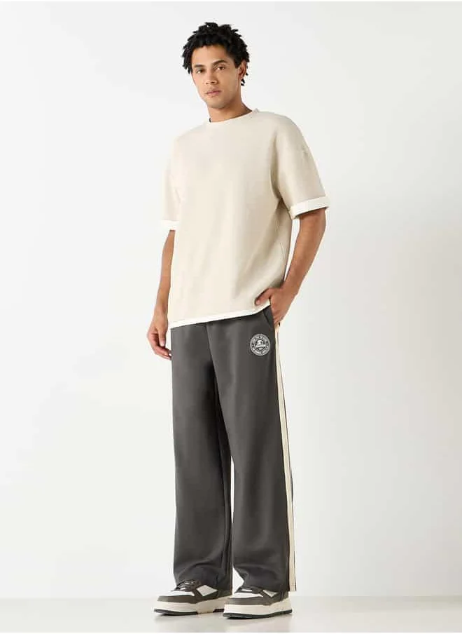 STARTER Starter Stripe Detail Track Pants with Drawstring Closure