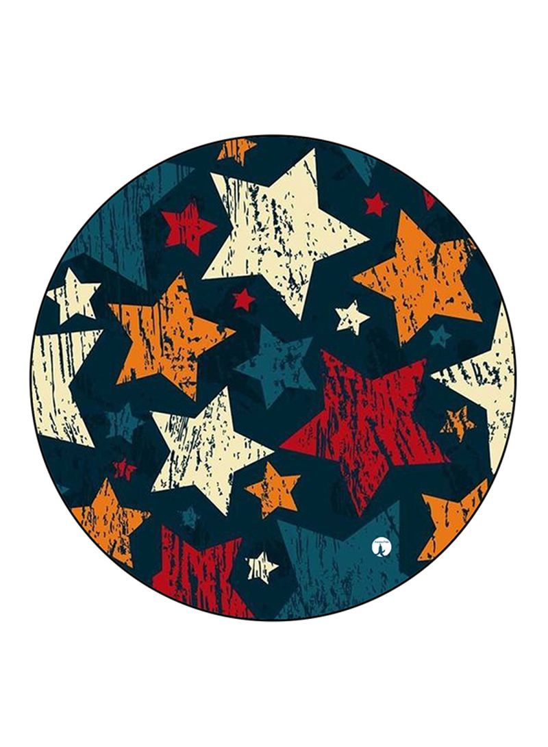 RKN Stars Printed Large Pin Multicolour - Image 1