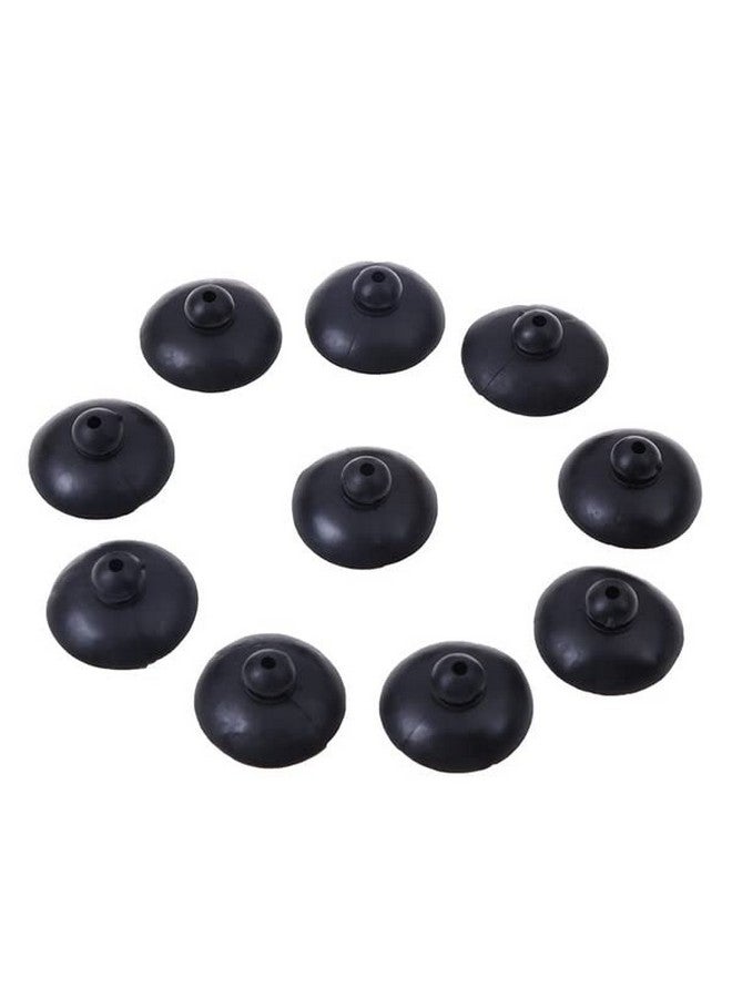 Petzlifeworld (عبوة من 10 قطع) حامل مصاصة من السيليكون الناعم باللون الأسود لفلتر حوض السمك وسخان حوض السمك - Image 4