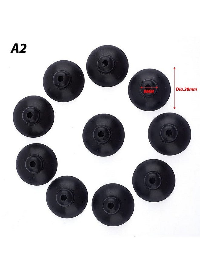 Petzlifeworld (عبوة من 10 قطع) حامل مصاصة من السيليكون الناعم باللون الأسود لفلتر حوض السمك وسخان حوض السمك - Image 5