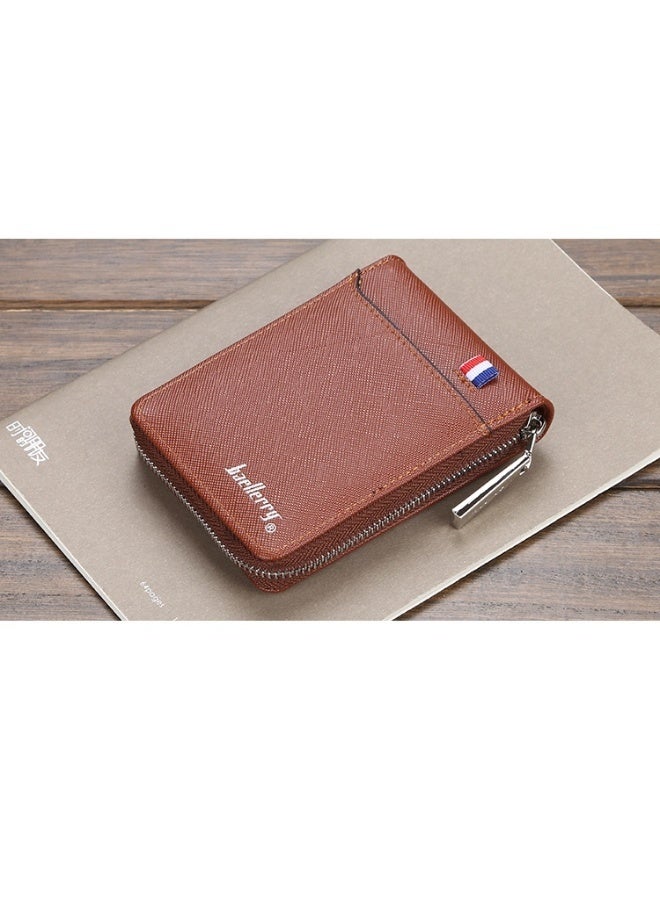 baellerry Men's Wallet Card Bag Creative Multi-card Organ Card Sleeve Credit Card Bag Coin Wallet  - Image 2