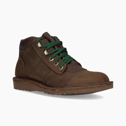 JIM GREEN Men's African Ranger Boots Lace-Up Water Resistant Full Grain Leather Work or Hiking Boot (Houston Brown, US Footwear Size System, Adult, Men, Numeric, Medium, 7) - Image 4