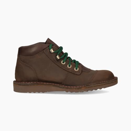 JIM GREEN Men's African Ranger Boots Lace-Up Water Resistant Full Grain Leather Work or Hiking Boot (Houston Brown, US Footwear Size System, Adult, Men, Numeric, Medium, 7) - Image 3