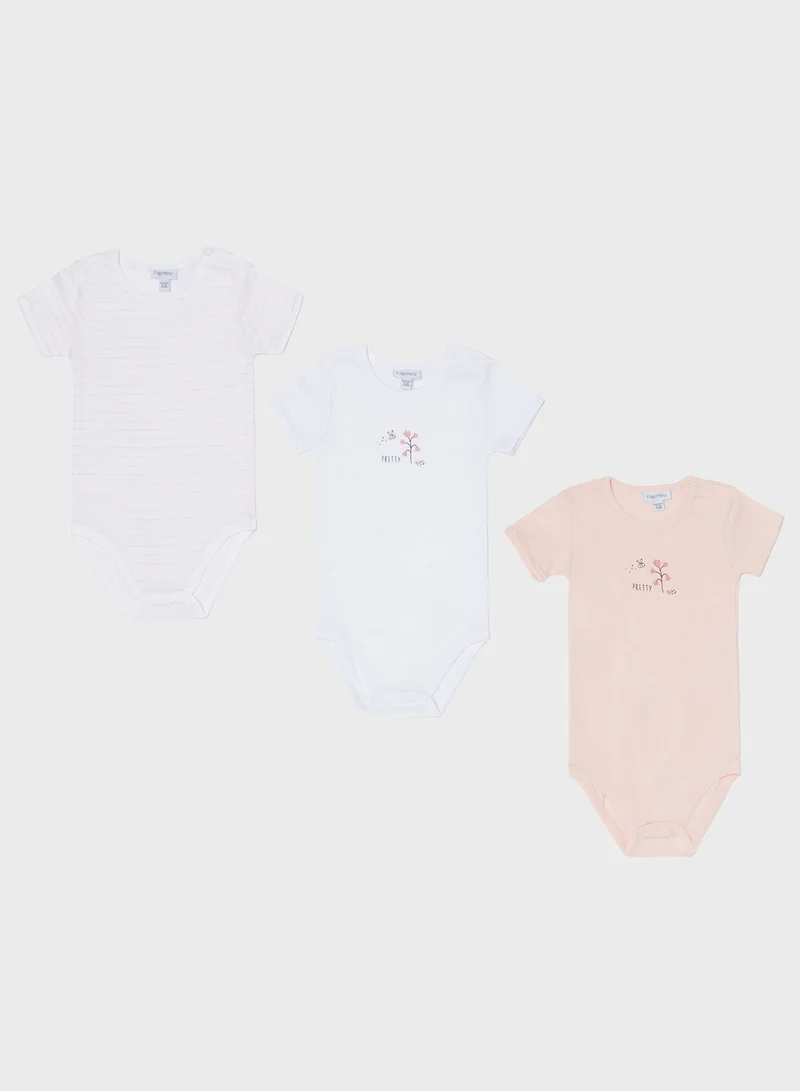 Ovs Infant 3 Pack Bodysuit