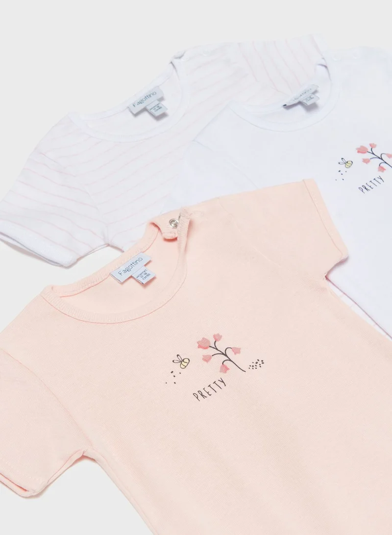 Ovs Infant 3 Pack Bodysuit
