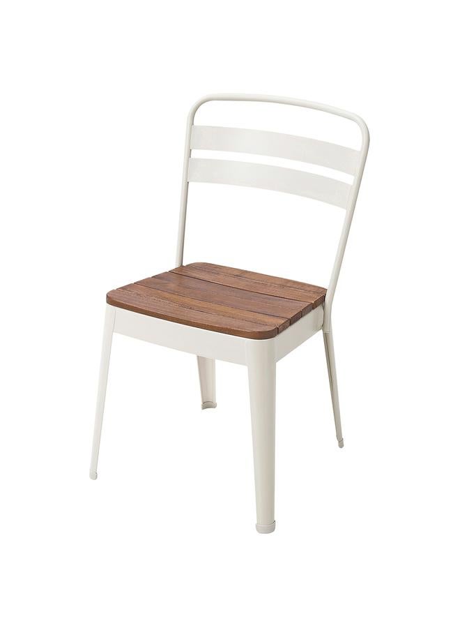 Zaboon Chair, outdoor, in/outdoor beige/acacia - Image 1