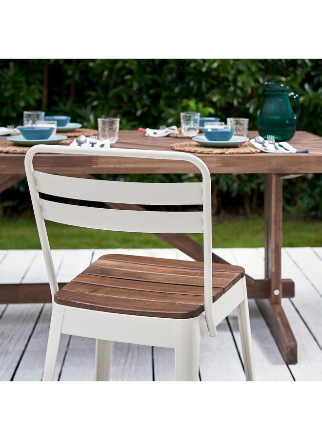 Zaboon Chair, outdoor, in/outdoor beige/acacia - Image 4