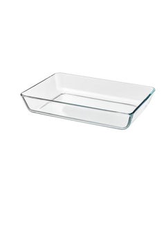 Generic Oven/serving dish, clear glass35x25 cm  - Image 1