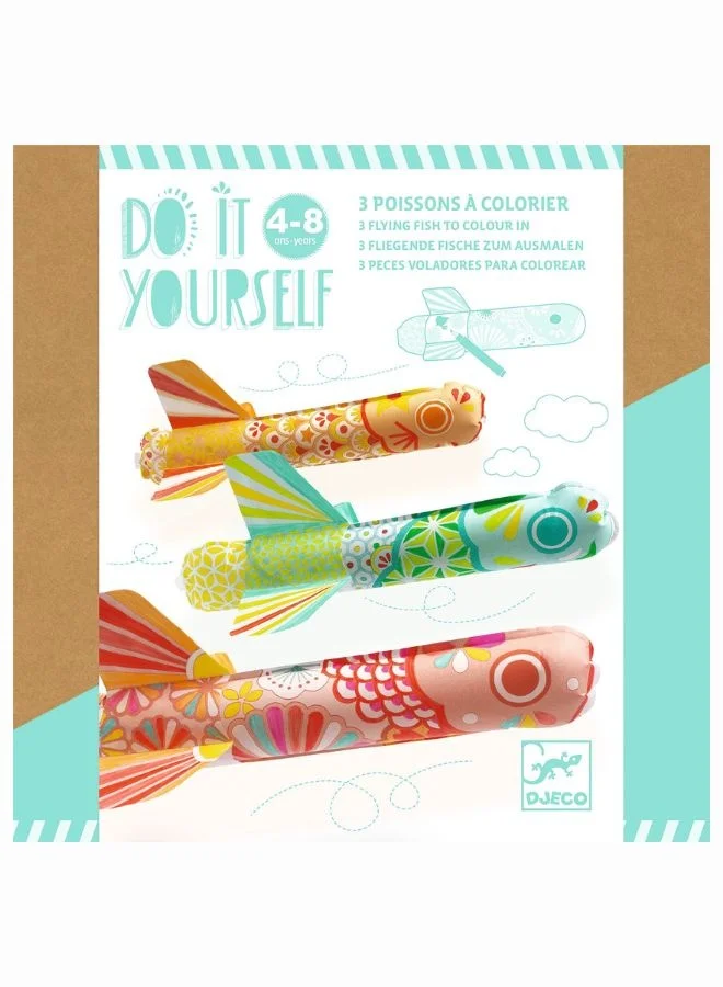 DJECO Do It Yourself - Koinobori Flying Fish