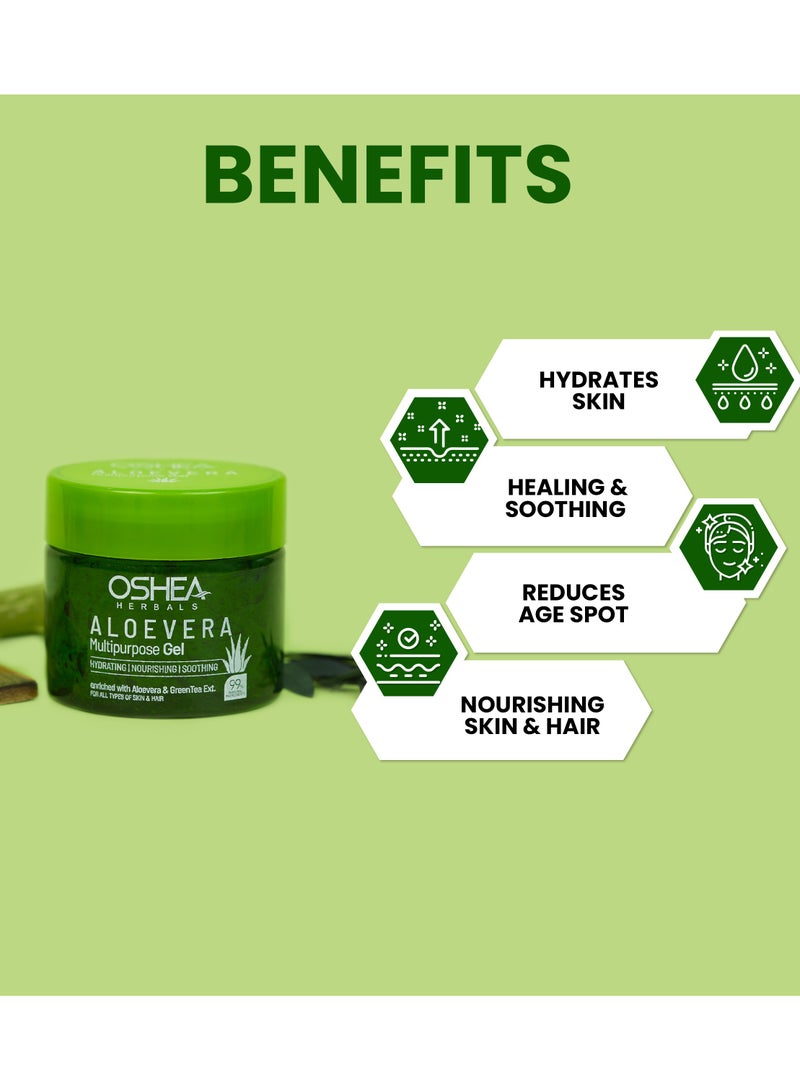 OSHEA Herbals Aloe Vera Multipurpose Gel 300 ml - Image 2