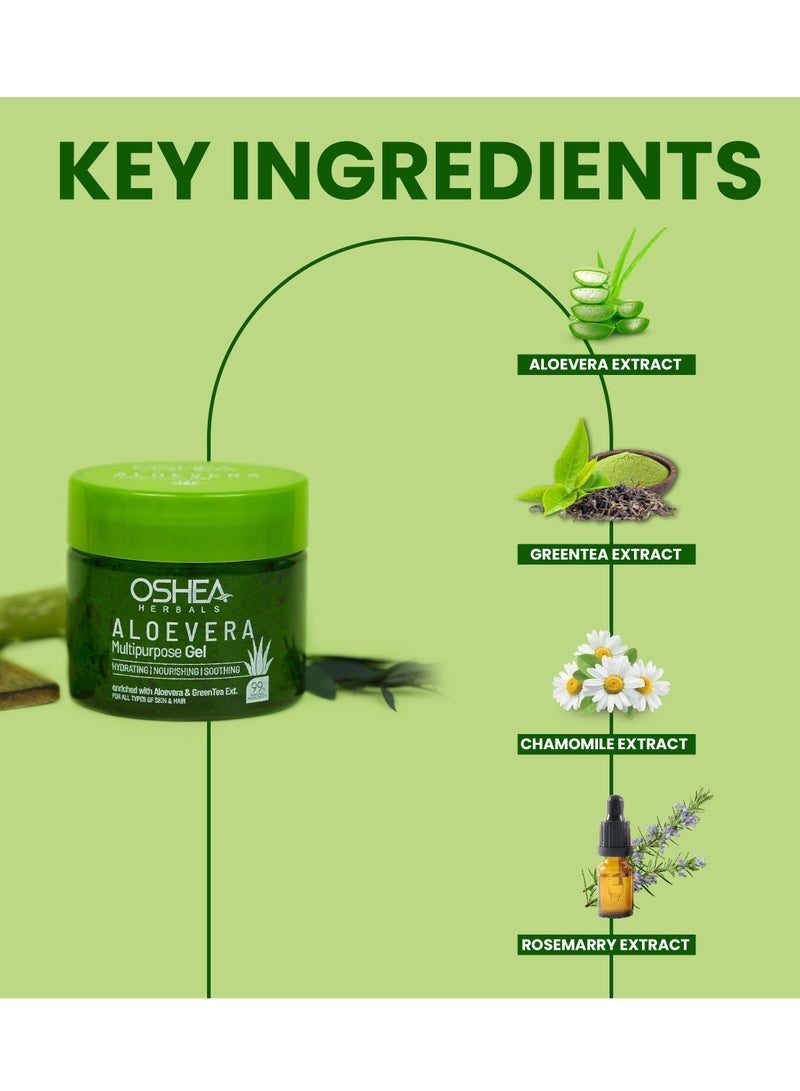 OSHEA Herbals Aloe Vera Multipurpose Gel 300 ml - Image 3