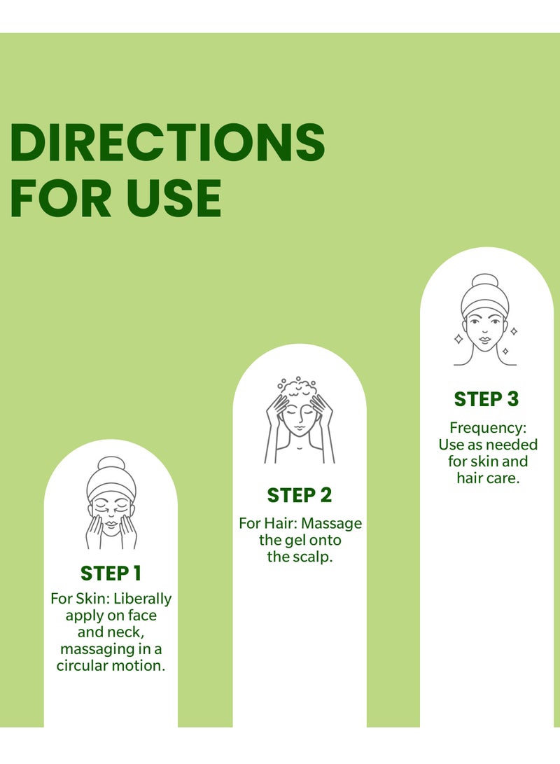 OSHEA Herbals Aloe Vera Multipurpose Gel 300 ml - Image 4