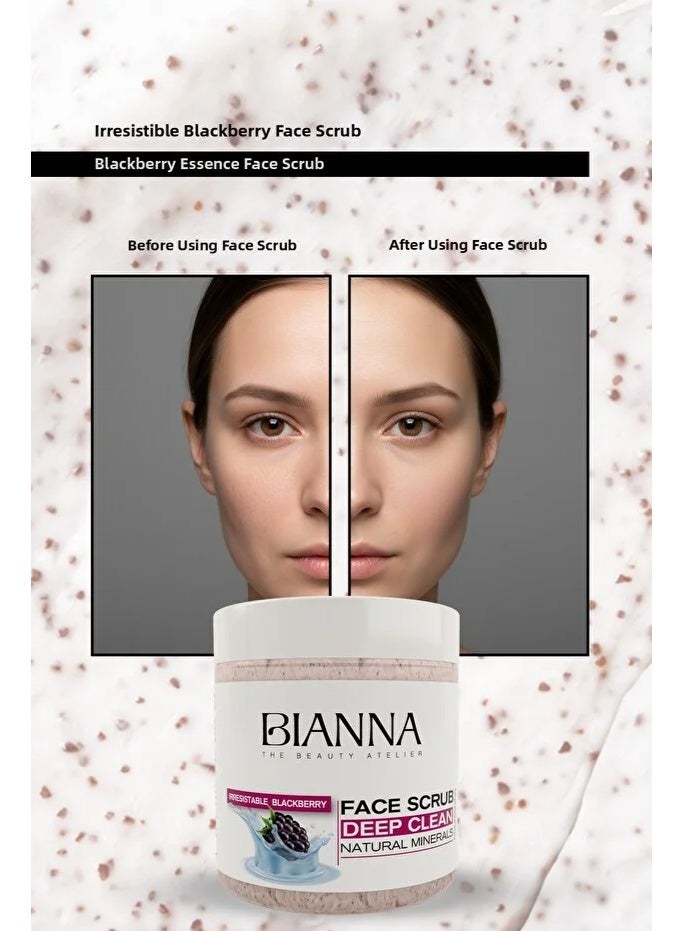 BIANNA FACE SCRUB - IRRESISTABLE BLACKBERRY 500ML - Image 4