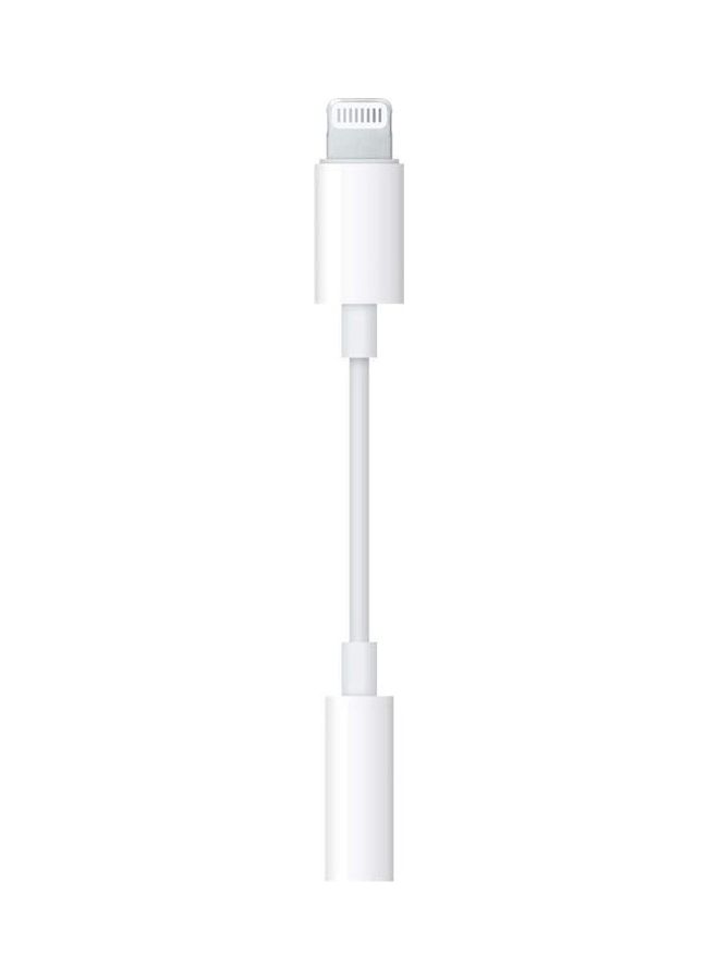 ICS Lightning Headphone Jack Adapter White - Image 1