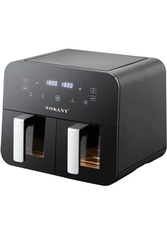 sokany Healthy Air Fryer 2400 W -10L+gift Bag Dukan Alaa - Image 3
