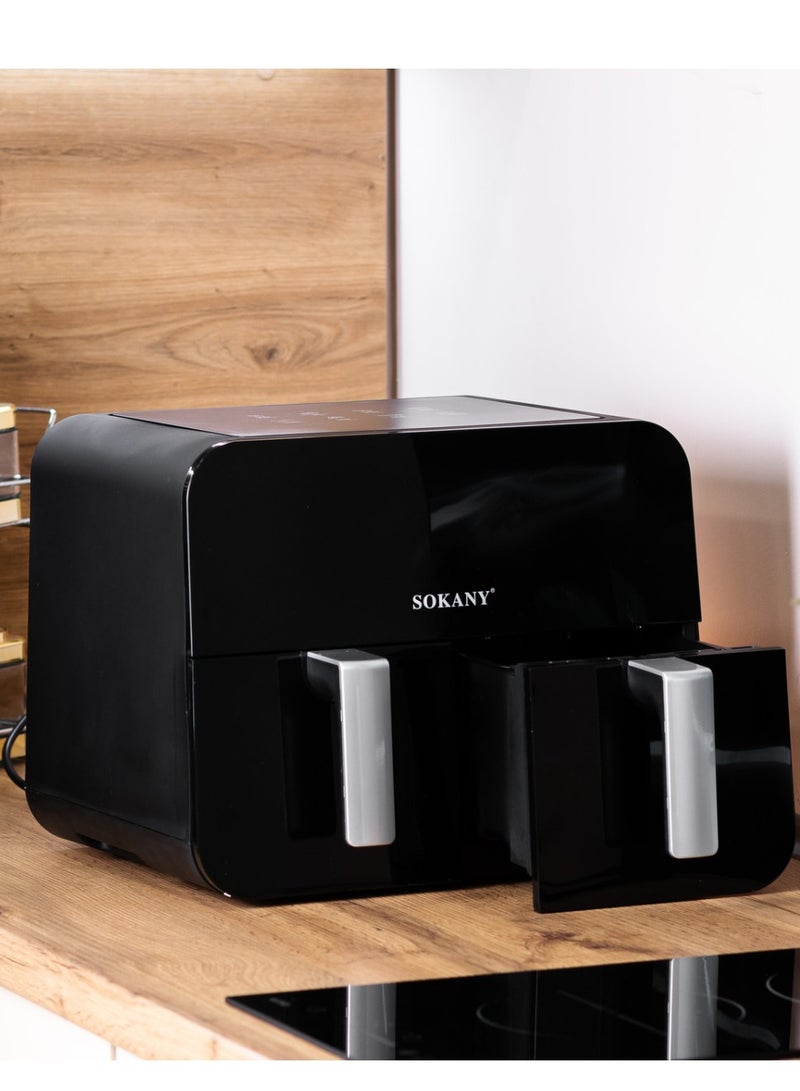sokany Healthy Air Fryer 2400 W -10L+gift Bag Dukan Alaa - Image 4