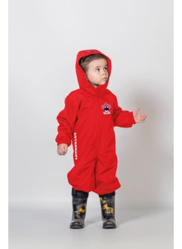NASA Printed Red Waterproof Astronaut Jumpsuit