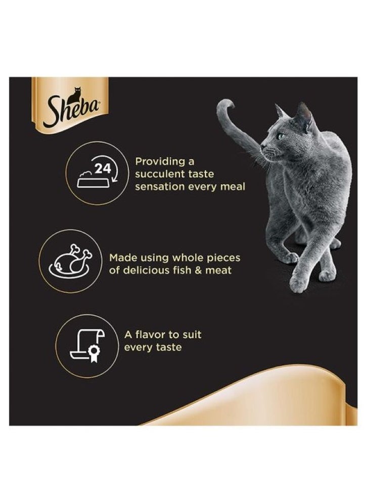 Sheba Tuna And White Fish In Gravy Canned Cat Food 85 G  - Image 4