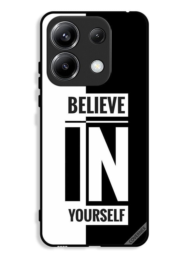 Covernex Xiaomi Poco M6 Pro 4G Protective Case Cover Believe In Yourself  - Image 1