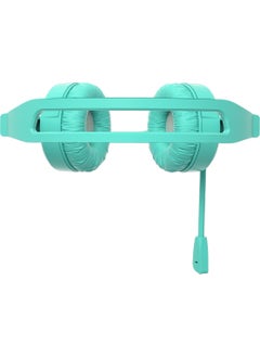 lecoo Lenovo HT106 USB On-Ear Headphone with Microphone Turquoise  - Image 3