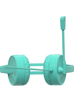 lecoo Lenovo HT106 USB On-Ear Headphone with Microphone Turquoise  - Image 4