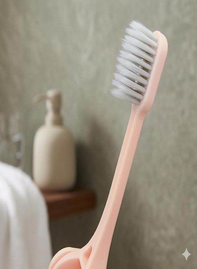 DC DECORIO- A UNIQUE PRODUCT RANGE فرشاة أسنان قابلة للطي للأطفال من دي سي ديكوريو - فرشاة سفر محمولة للأطفال (أصفر) - Image 4