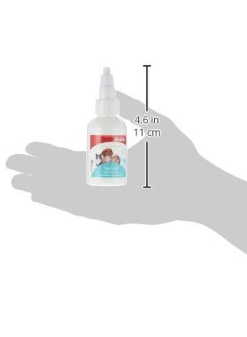 بايولاين قطرات العناية بالعين من بيولين للقطط والكلاب والحيوانات الصغيرة الأخرى - منظف لطيف للعين من الأوساخ والإفرازات يعزز الرؤية الصحية 50 مل - Image 4