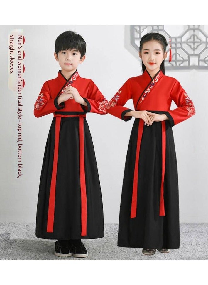 general Traditional Girl's Ancient Hanfu Costume - Elegant Princess Performance Dress for Stage, Cosplay & Cultural Events - Image 1