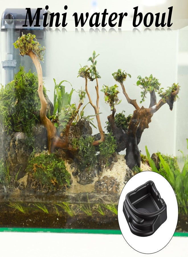 Aysatogc 6 Pcs Spider Micro Water Bowl, Mini Resin Dish Tiny Bowl Enclosure Accessories for Tarantula, Spider, Hermit Crab, Millipede, Tiny Reptile (1.65" D, 0.59" H) - Image 5