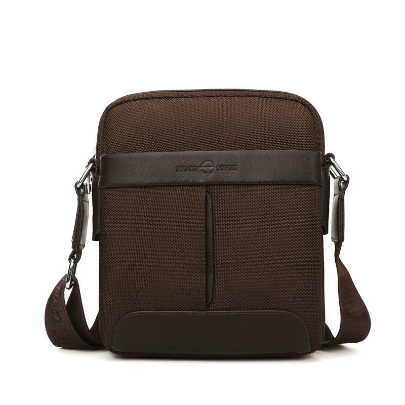 Men'S Bag Shoulder Crossbody Bag Trendy Bag Korean Style Casual Sports Bag Business Mini Small Bag Vertical Change Mobile Phone Bag - Image 2