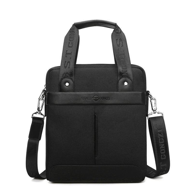 Men'S Bag Shoulder Crossbody Bag Trendy Bag Korean Style Casual Sports Bag Business Mini Small Bag Vertical Change Mobile Phone Bag - Image 1