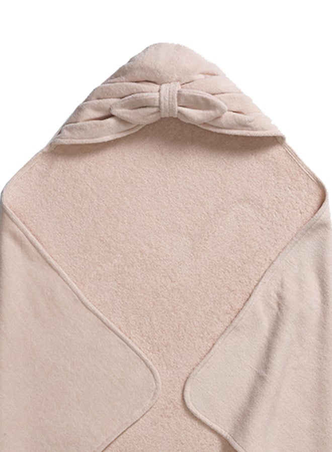 Elodie Details - Hooded Towel - Powder Pink Bow - Image 2