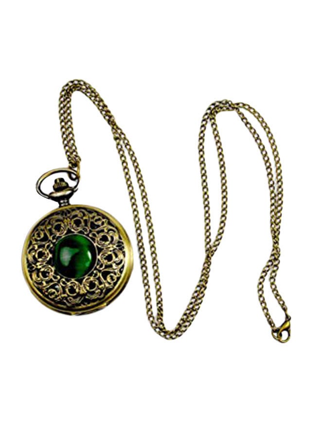 NIBEMINENT Classic Cat Eye Palace Pocket Watch - Image 1